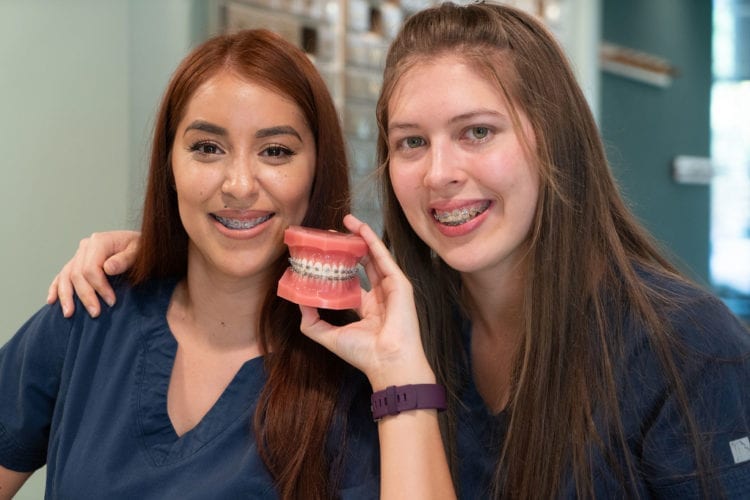 Lily and Simona at American River Orthodontics