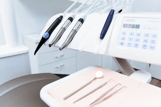 orthodontist and dental equipment