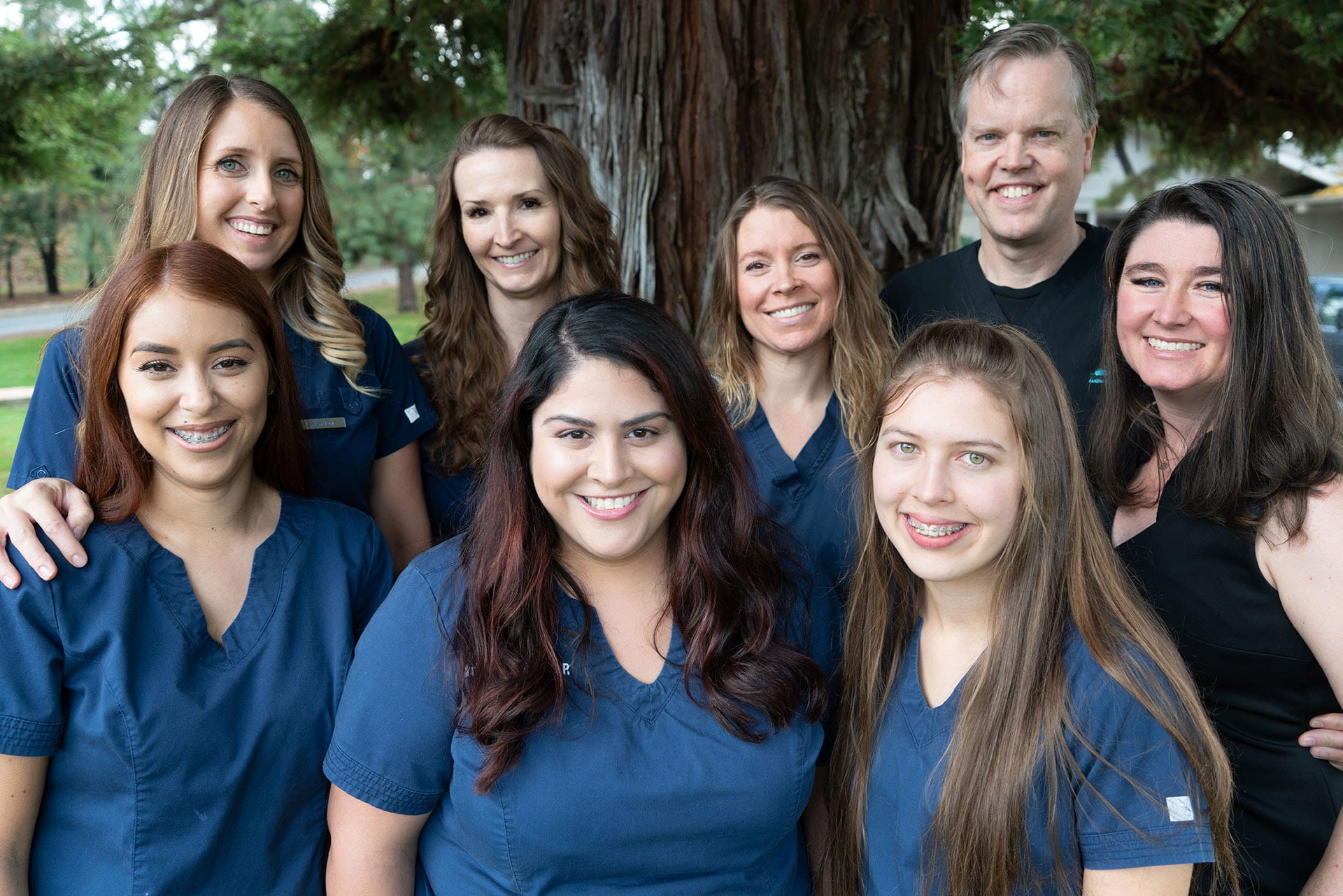 The whole American River Orthodontics Team