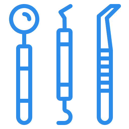 Orthodontic tools icon
