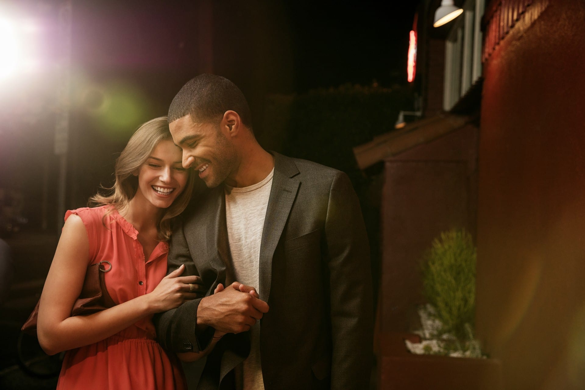 Consider Invisalign for the beautiful straight teeth you’ve always wanted – without braces Adults out on the town wearing Invisalign
